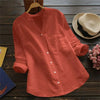 Women's Linen-Cotton Blend Shirt