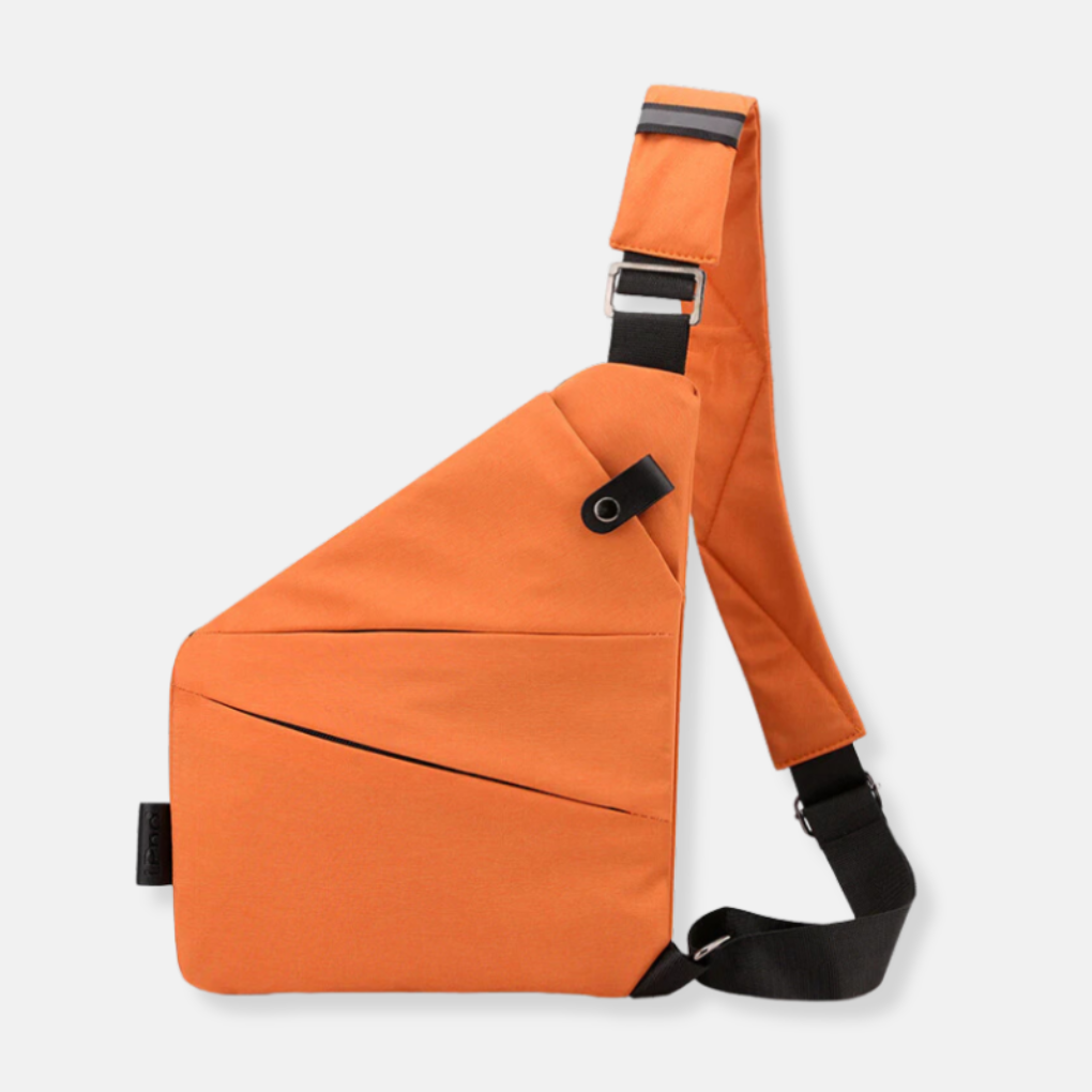 Minimalist Anti-Theft Crossbody – Organized and Safe Storage for On-the-Go Lifestyles
