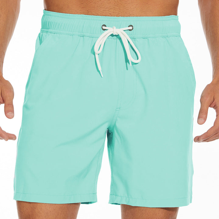 Trendy Men's Swimming Trunks with Inner Lining and Phone Pocket