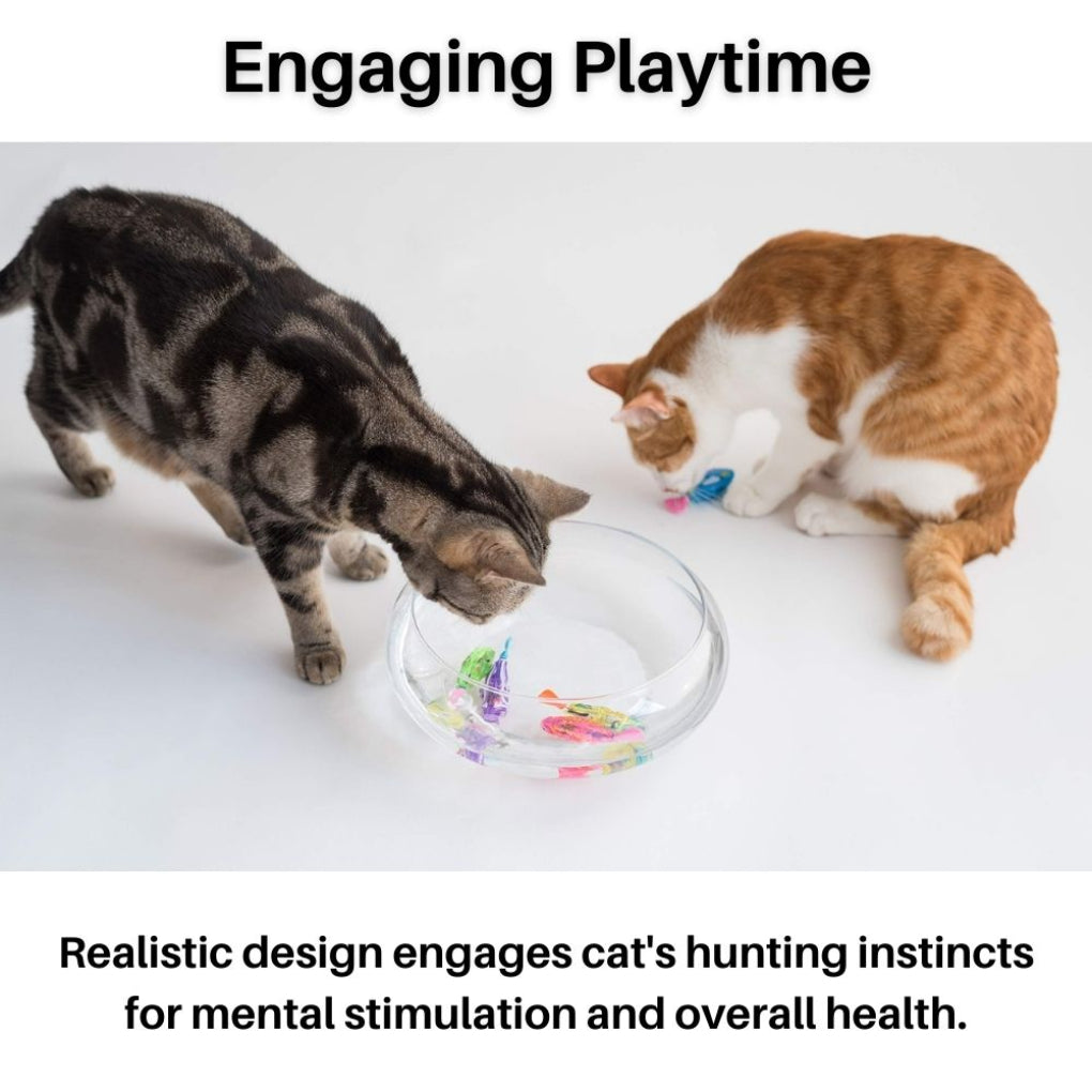 Interactive Cat Toy Set with Realistic Swimming Motion and Light – Best Cat Toys for Active Play-3
