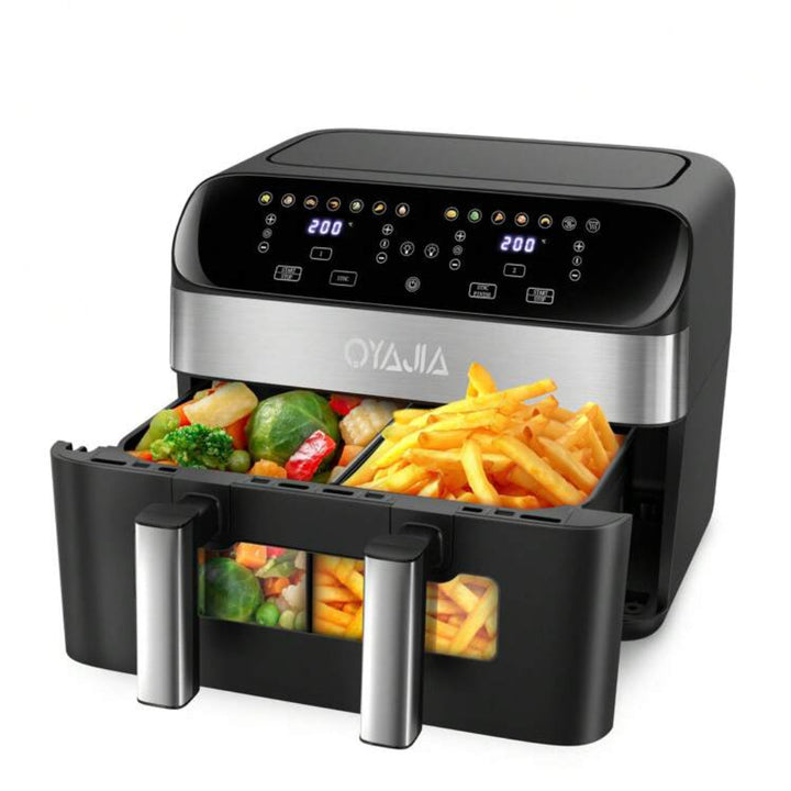 12-in-1 Dual Zone Air Fryer with 2-Basket System