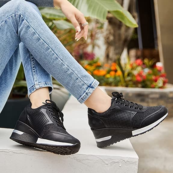 Elevated Wedge Sneaker – Esmer