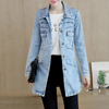 Denim Trench Coat