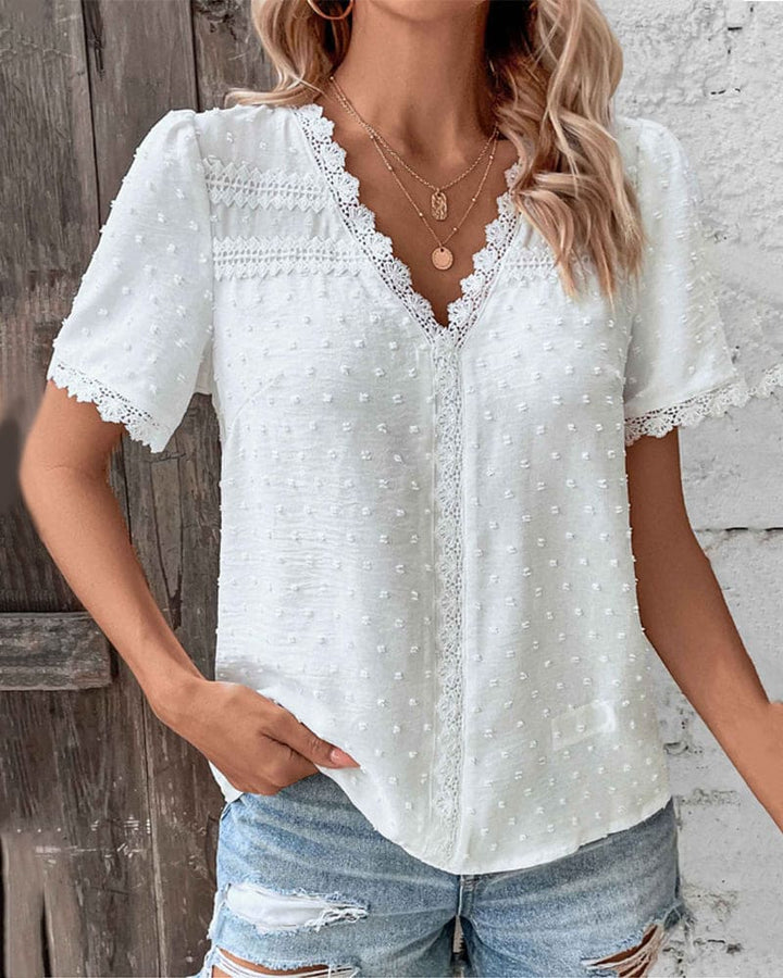 Elevate Your Style with Our Lace Blouse for Effortless Elegance