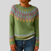 Women’s Printed Wool Sweater