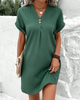 Florence Summer Dress – Elegant Mini Dress with Flattering V-Neck