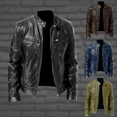 Men’s Leather Jacket – Sleek Style for Every Occasion