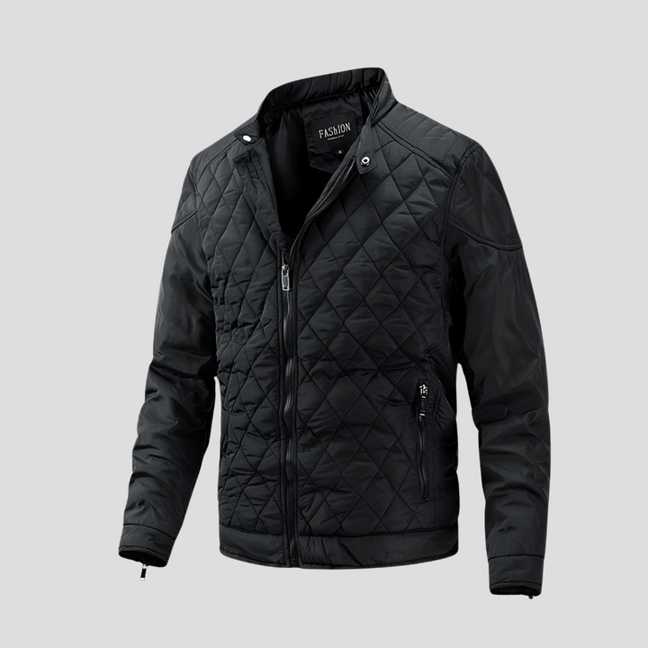 Elegant Transitional Quilted Jacket for Men