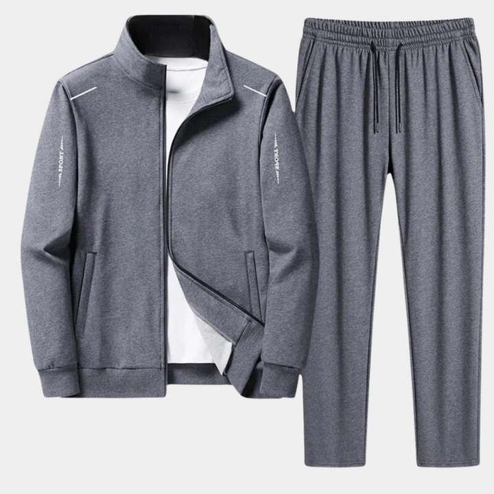 Two-Piece Drawstring Tracksuit – Stylish and Functional for Any Occasion