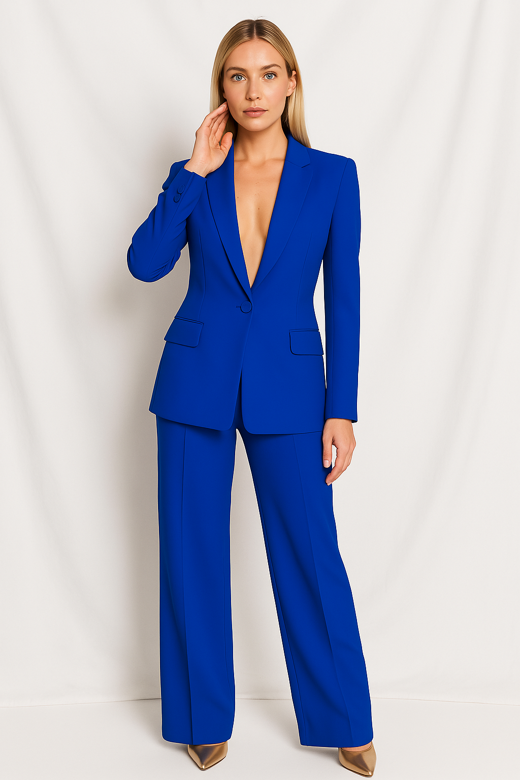 JacobNora AUS Elin Blazer and Trousers Set – Effortless Elegance