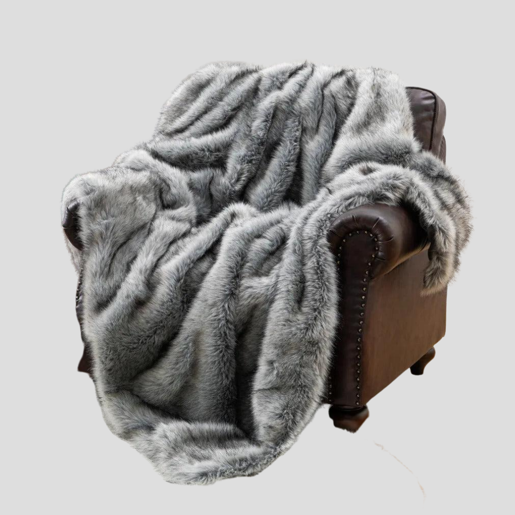 Luxury Faux Fur Throw Blanket