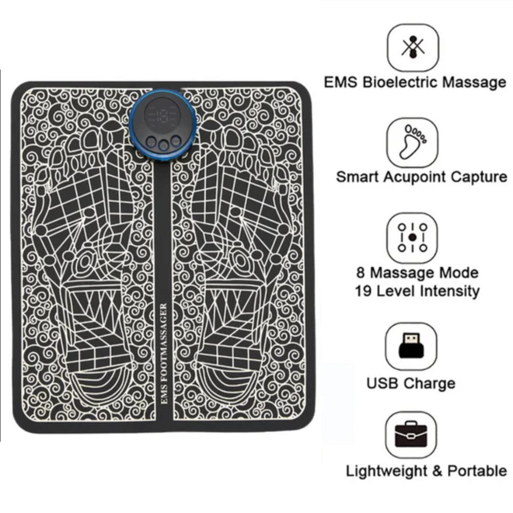 Callen EMS Foot Massage Pillow – Relieve Fatigued Feet and Improve Circulation