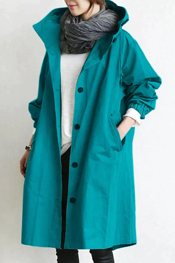 Women’s Lightweight Trench Coat – Perfect for Spring