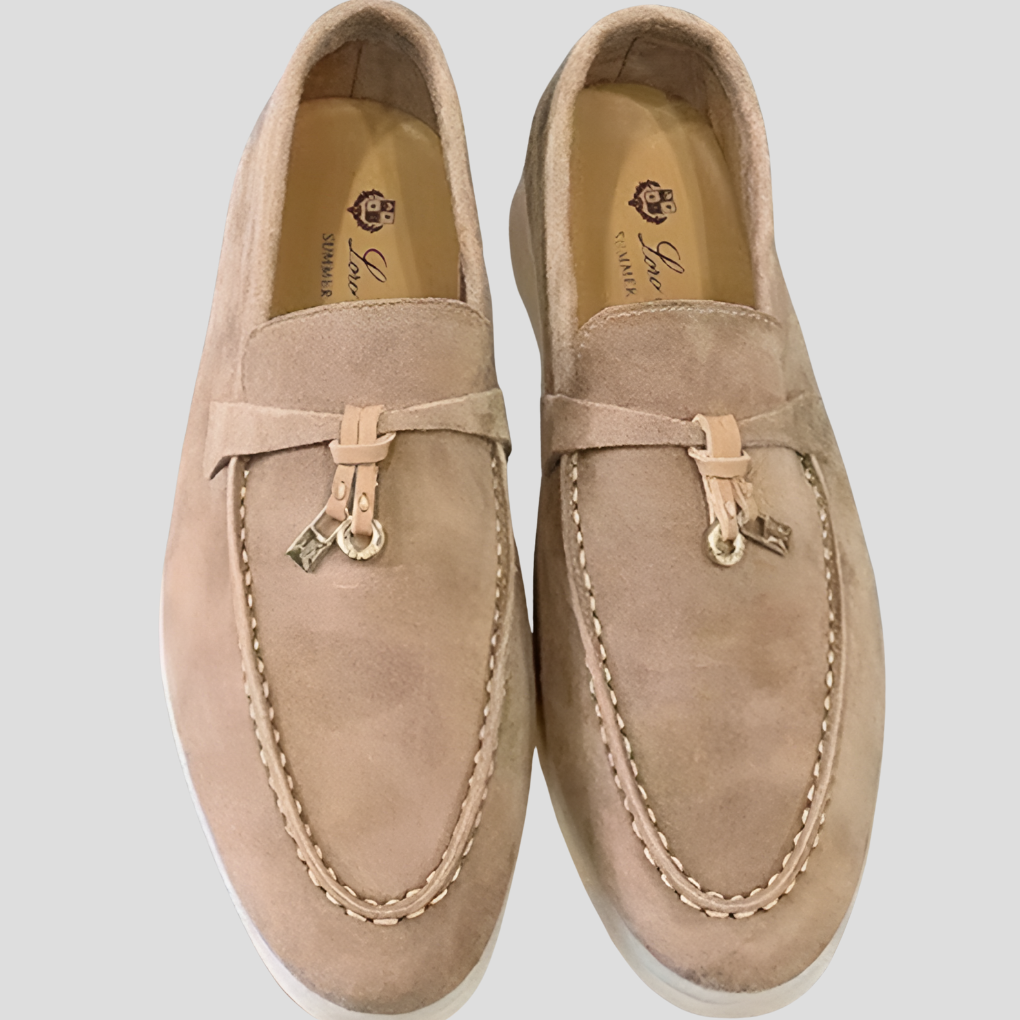 Elegant comfortable loafer women's shoes