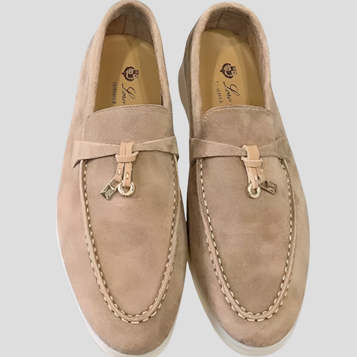 Elegant comfortable loafer women's shoes