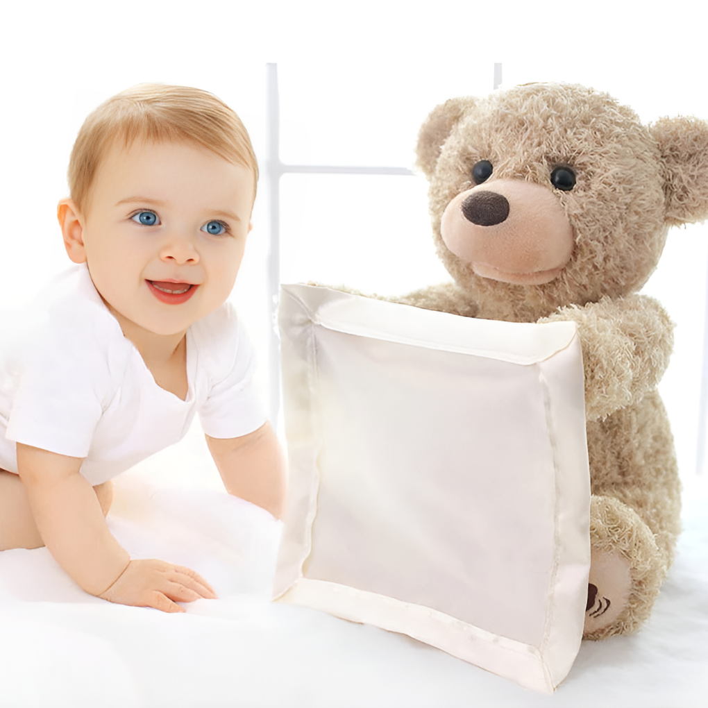 Peek-A-Boo-Teddy - Interactive Plush Toy