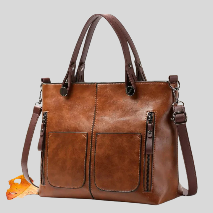 Women’s “Lievehart” Genuine Leather Shoulder Bag