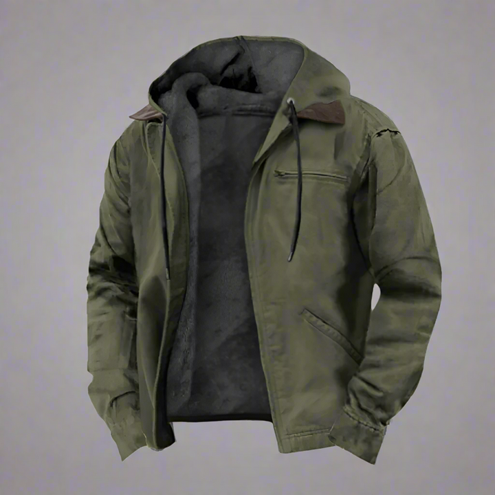 Classic Hooded Jacket for Men