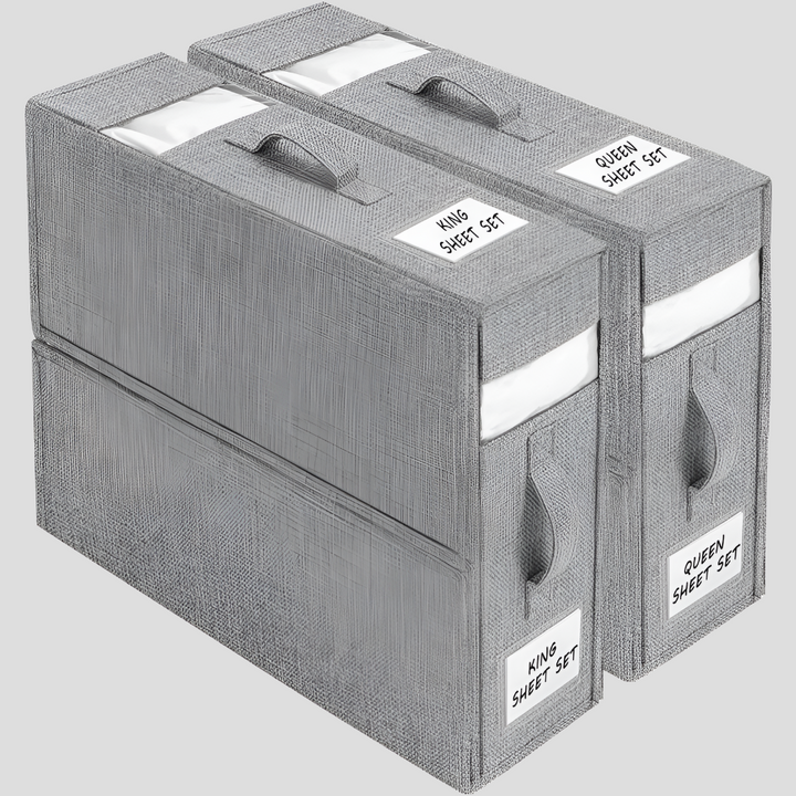 Foldable Bed Sheet Organizer Box