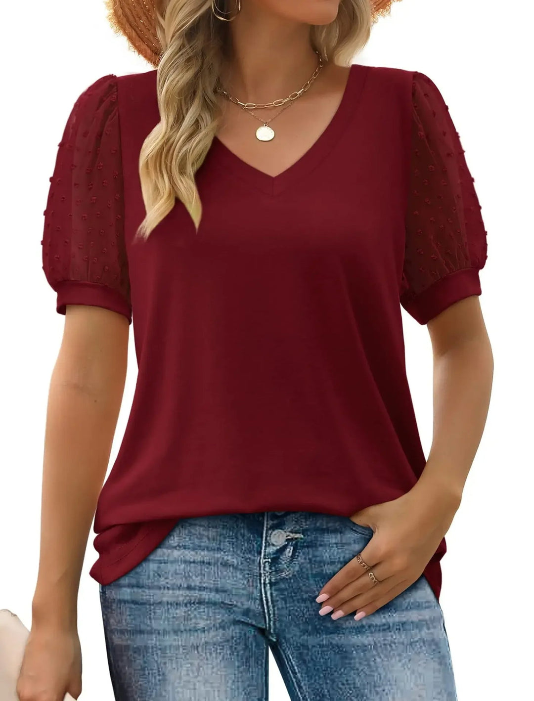 V-neck Linen Top – Effortless Elegance and Ultimate Comfort