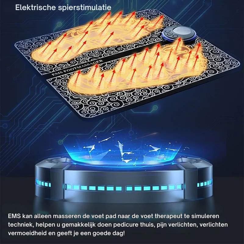 Callen EMS Foot Massage Pillow – Relieve Fatigued Feet and Improve Circulation