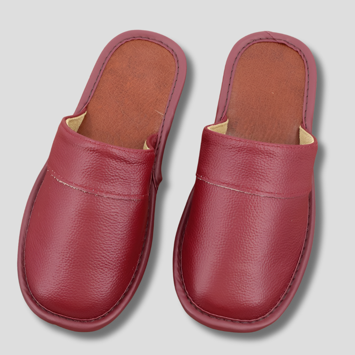 Men’s Leather Slippers
