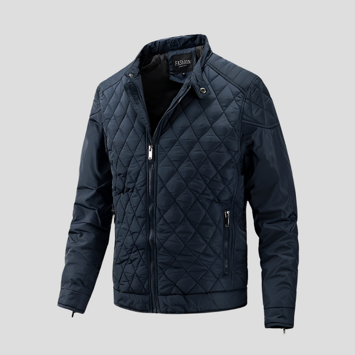 Elegant Transitional Quilted Jacket for Men