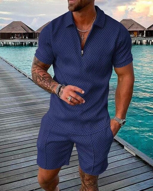 Men’s Two-Piece Set – Effortless Summer Style