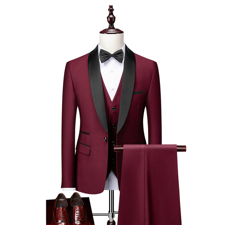 Men’s 3-Piece Slim Fit Suit Set