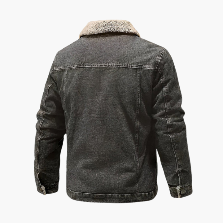 Men’s Fleece-Lined Denim Jacket Sale price