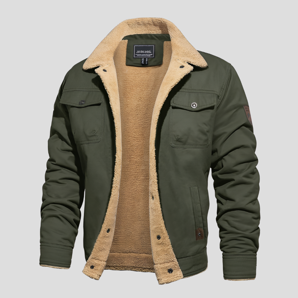 Men's Jacket – Warm and Reliable for Outdoor Use