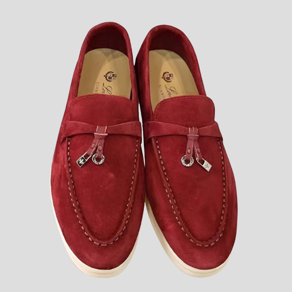 Elegant comfortable loafer women's shoes