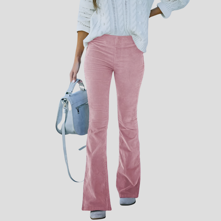 Women’s High Waist Vintage Corduroy Pants