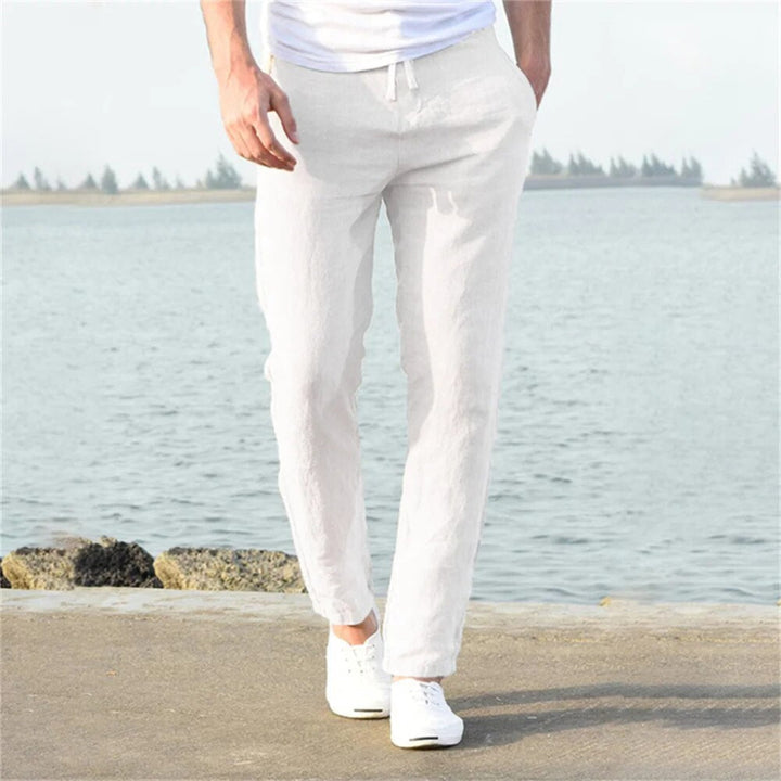 Men's Linen Trousers  Casual Style for Warm Days