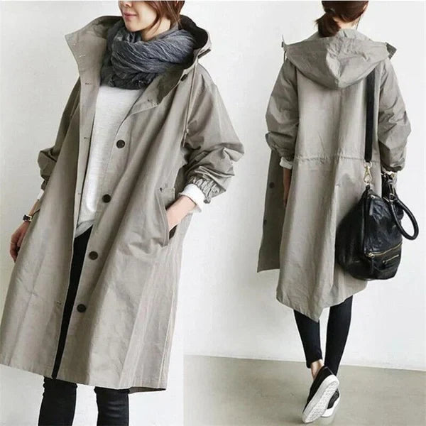 Women’s Lightweight Trench Coat – Perfect for Spring