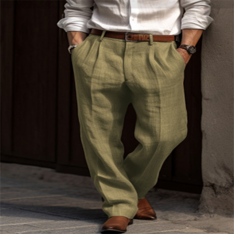 Men’s Linen Trousers – Relaxed Style for Summer Days