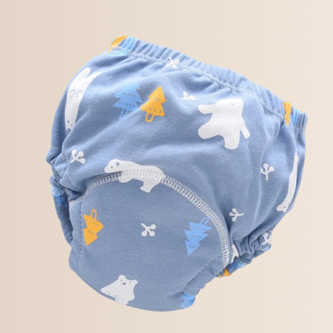 Reusable 6-Layer Cotton Baby Training Pants