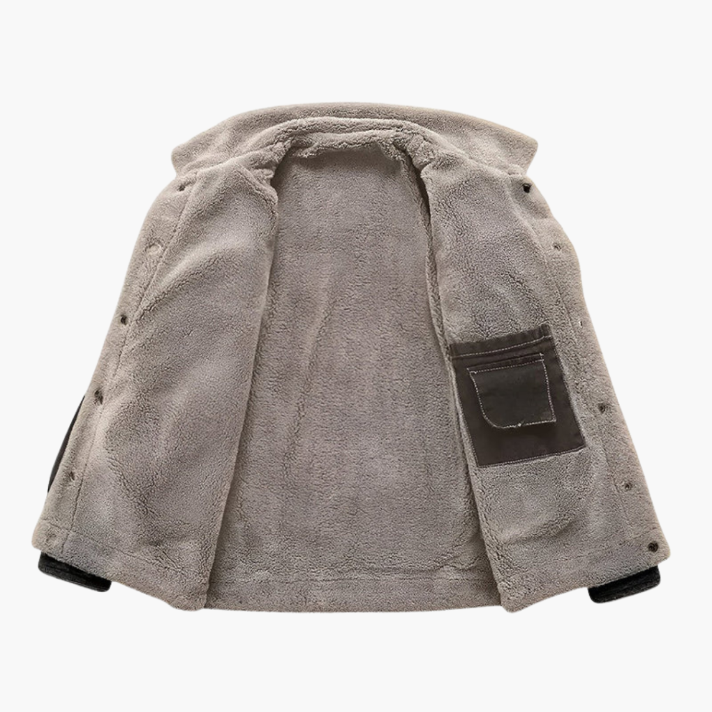 Men’s Fleece-Lined Denim Jacket Sale price