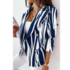 Women's Blazer with Turndown Collar – Stylish and Versatile