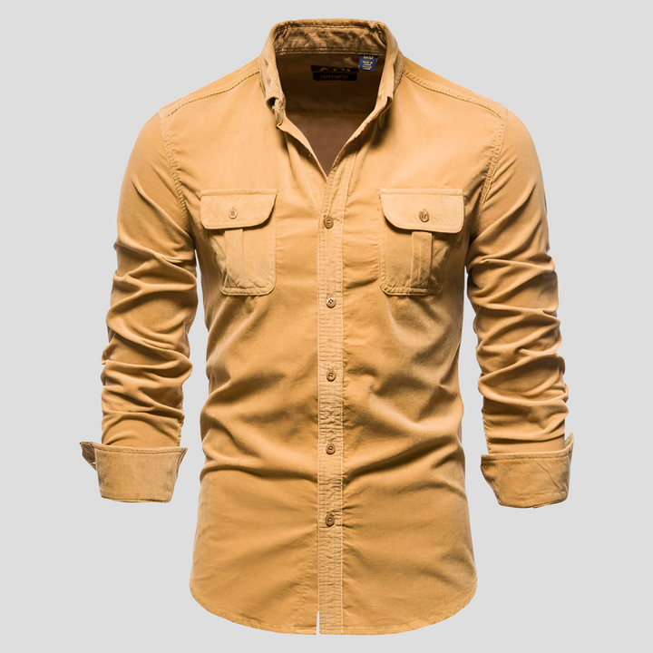 Corduroy Shirt for Men Timeless Texture Everyday Comfort