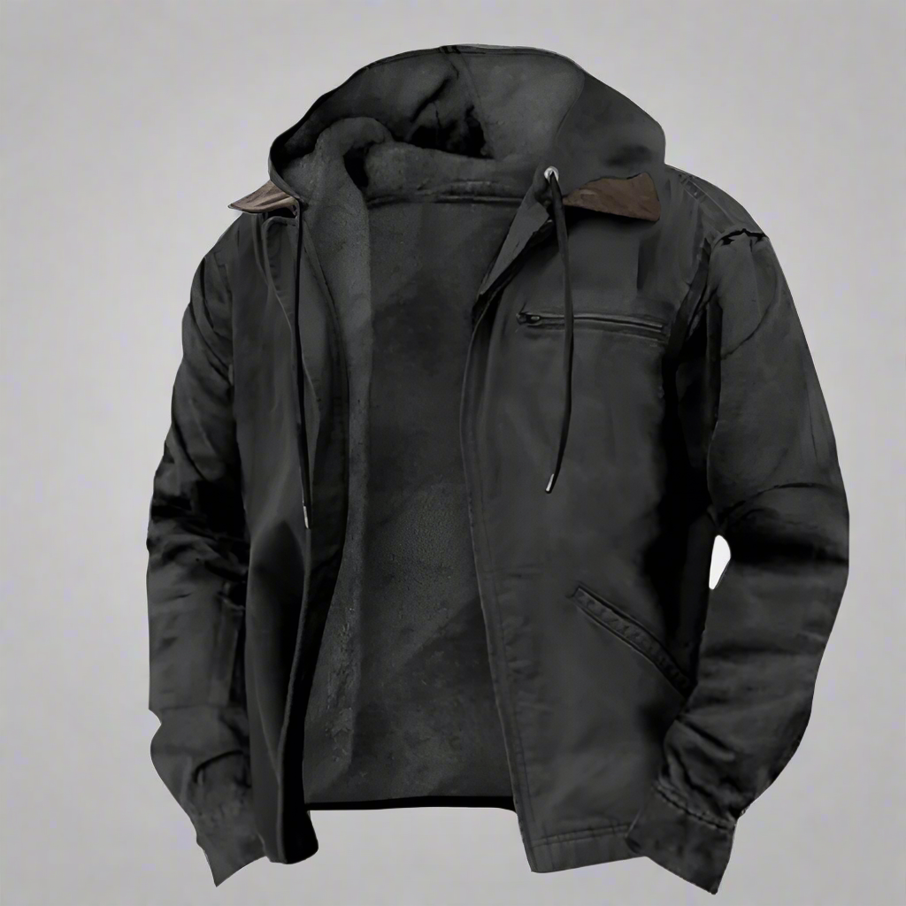Classic Hooded Jacket for Men