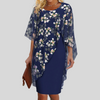 Elegant Floral Chiffon Dress – Graceful Style with Feminine Prints