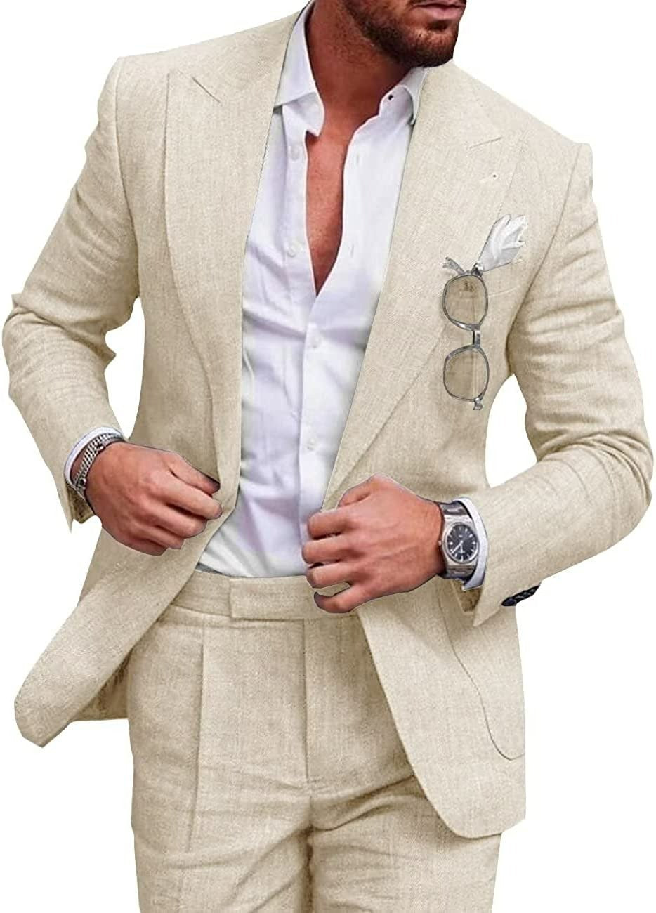 JacobNora AUS Linen Suit – Stylish and Refined