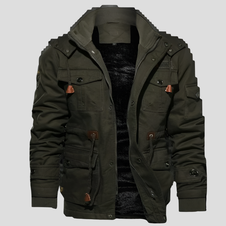 Robust Men's Jacket  Wind Resistant and Warm