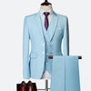 Three-Piece Slim Fit Suit for Men