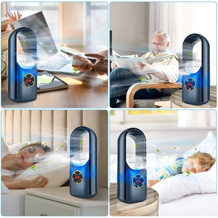 Portable Bladeless Table Air Conditioner