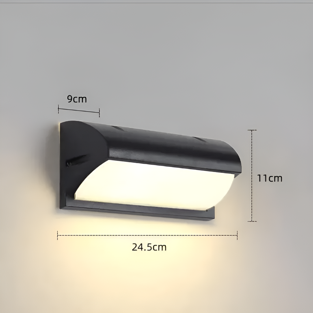 LED Outdoor Wall Light – Modern Design, Smart Functionality, and Enhanced Security