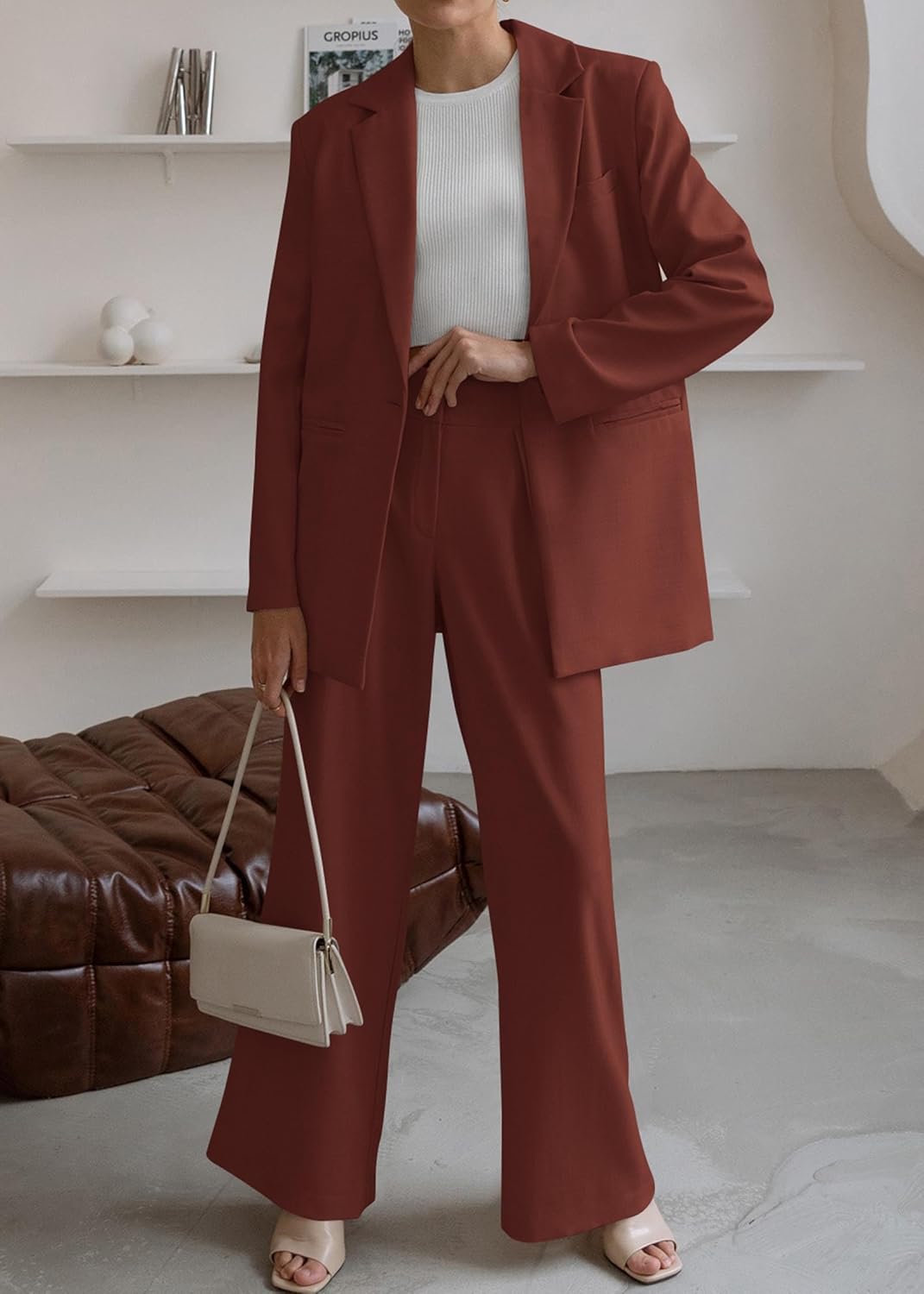 Women’s Blazer & Trouser Set for Office and Casual Wear