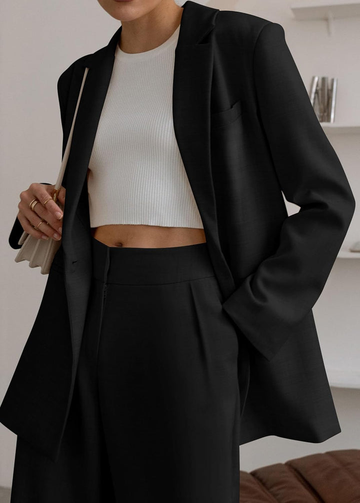 Women’s Blazer & Trouser Set for Office and Casual Wear