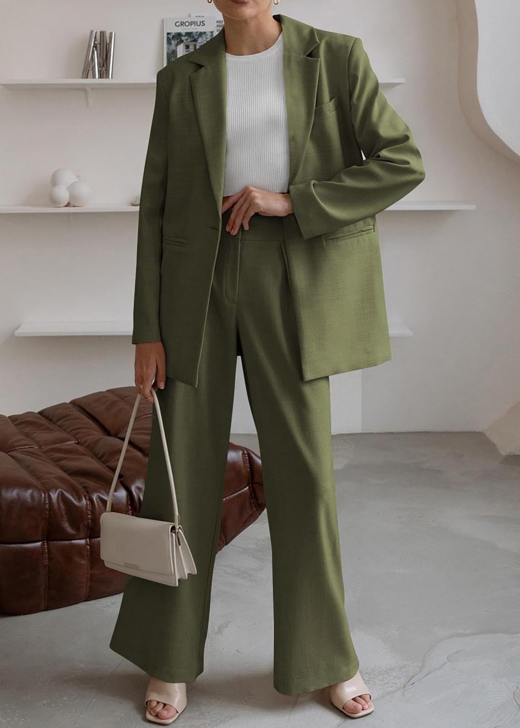 Women’s Blazer & Trouser Set for Office and Casual Wear